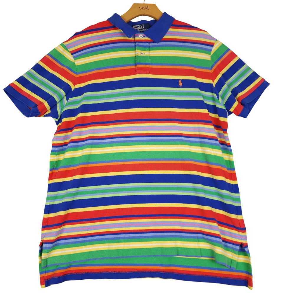 Polo by Ralph Lauren Multicolor Striped Polo Shirt
